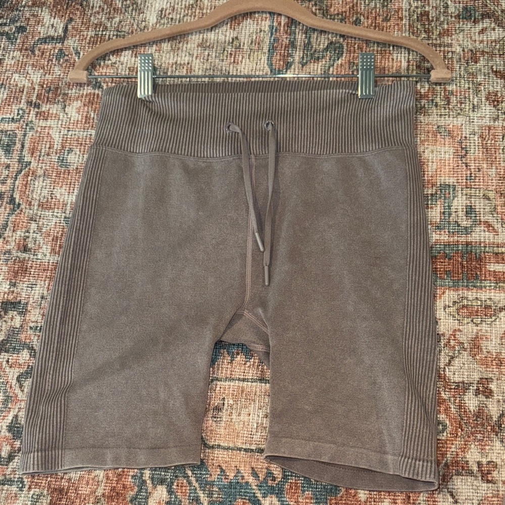 Women's Tan Bike Shorts